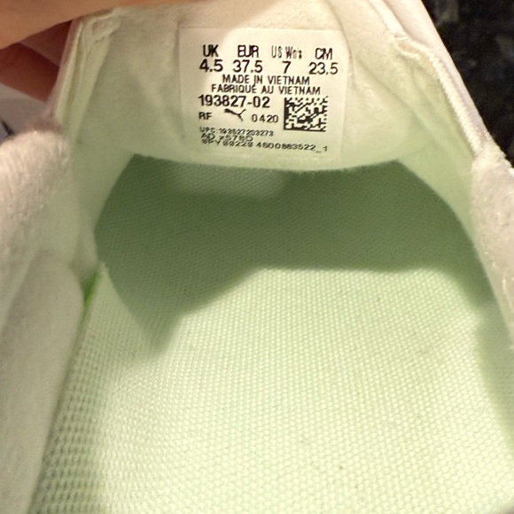 PUMA Women’s TUSTIN L Slip-on Spikeless golf shoes Size 7 White LIKE NEW - Picture 8 of 13